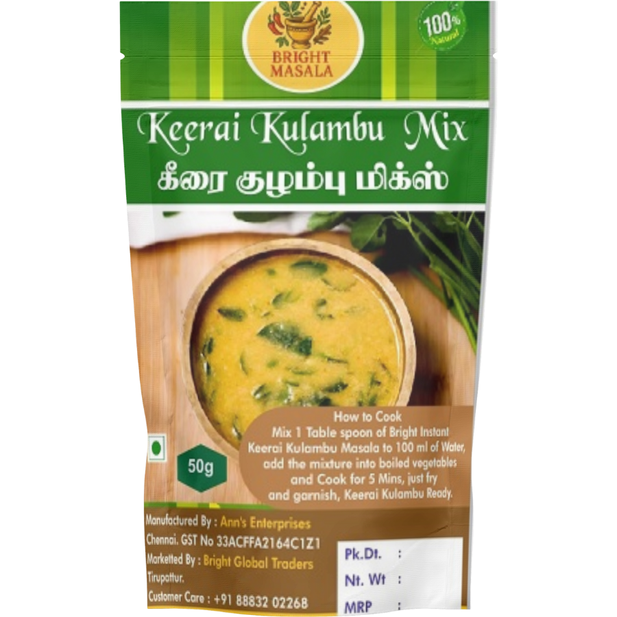 Instant Keerai Kulambu Mix